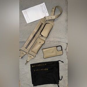 Bandolier Gray Belt Bag Set